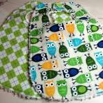 Baby Bibs Boys Set of 2 Owl..