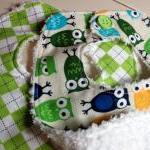 Baby Bibs Boys Set of 2 Owl..