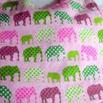 Baby Bibs Pink Polka dots a..