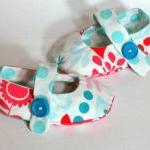 Baby Crib Shoes Girls Owls..