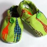 Baby Crib Shoes Boys Giraff..